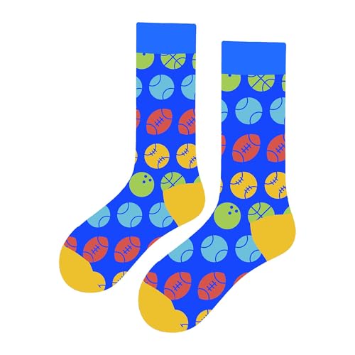 MAC BEEN Unisex Deportes Y Juegos Lustige Socken mit Sportball-Motiv, Einheitsgröße 37-44, Sport und Spiele MAC BEEN Unisex Deportes Y Juegos Lustige Socken mit Sportball-Motiv, Einheitsgröße 37-44, Sport und Spiele von MAC BEEN