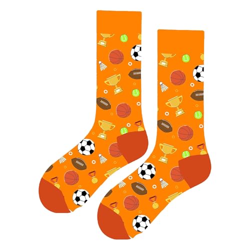 MAC BEEN Unisex Deportes Y Juegos Lustige Socken mit Sportmotiven, Einheitsgröße 37-44, Sport und Spiele MAC BEEN Unisex Deportes Y Juegos Lustige Socken mit Sportmotiven, Einheitsgröße 37-44, Sport und Spiele von MAC BEEN