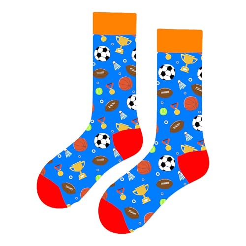 MAC BEEN Unisex Deportes Y Juegos Lustige Socken mit verschiedenen Sportmotiven, Einheitsgröße 37-44, Sport und Spiele MAC BEEN Unisex Deportes Y Juegos Lustige Socken mit verschiedenen Sportmotiven, Einheitsgröße 37-44, Sport und Spiele von MAC BEEN