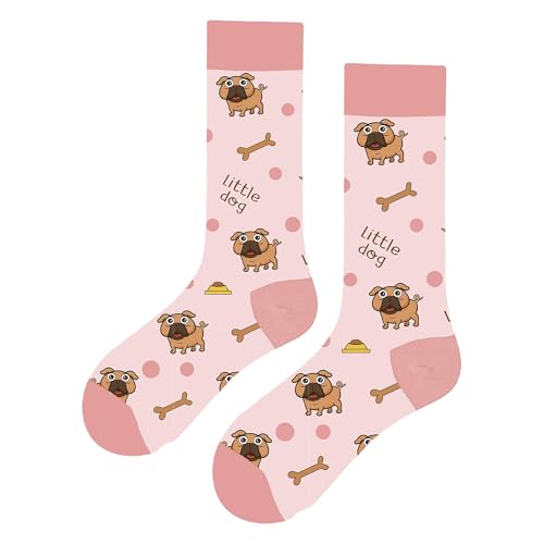 MAC BEEN Unisex Diseños Animales Lustige Socken mit Hundemotiv, Einheitsgröße 37-44, Tiermotive II von MAC BEEN