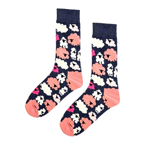 MAC BEEN Unisex Diseños Animales Lustige Socken mit bunten Schafen, Einheitsgröße 37-44, Tiermotive II MAC BEEN Unisex Diseños Animales Lustige Socken mit bunten Schafen, Einheitsgröße 37-44, Tiermotive II von MAC BEEN