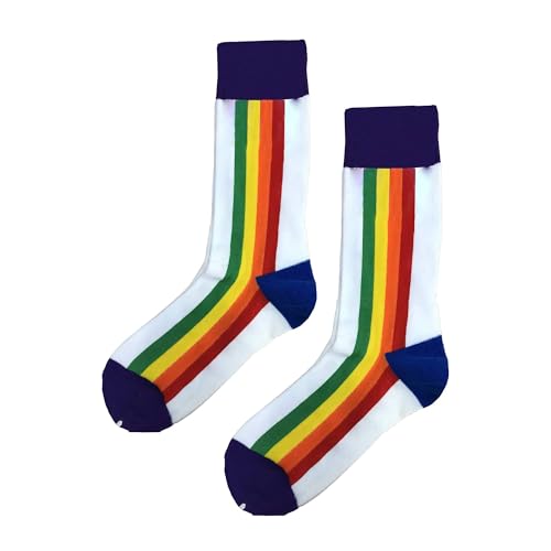 MAC BEEN Unisex Diseños Variados I Lustige Socken mit Regenbogenmuster, Einheitsgröße 37-44, Verschiedene Designs I MAC BEEN Unisex Diseños Variados I Lustige Socken mit Regenbogenmuster, Einheitsgröße 37-44, Verschiedene Designs I von MAC BEEN
