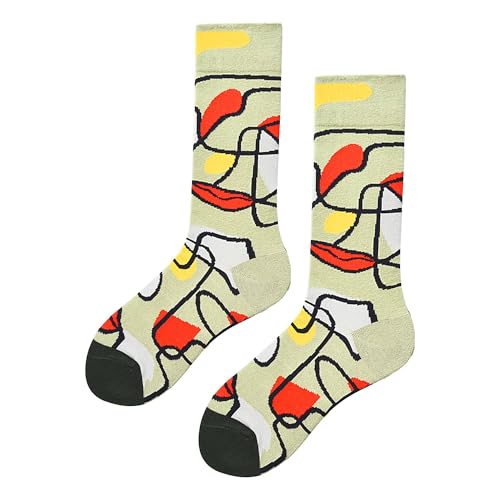 MAC BEEN Unisex Diseños Variados I Lustige Socken mit abstrakten Mustern, Einheitsgröße 37-44, Verschiedene Designs I MAC BEEN Unisex Diseños Variados I Lustige Socken mit abstrakten Mustern, Einheitsgröße 37-44, Verschiedene Designs I von MAC BEEN