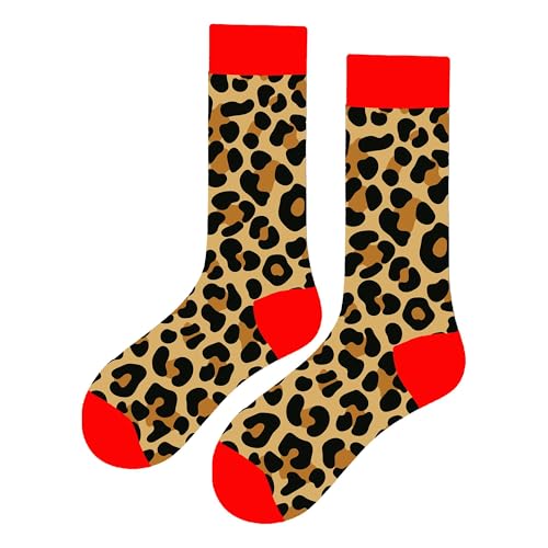 MAC BEEN Unisex Diseños Variados Lustige Socken mit Leopardenmuster, Einheitsgröße 37-44, Verschiedene Designs II MAC BEEN Unisex Diseños Variados Lustige Socken mit Leopardenmuster, Einheitsgröße 37-44, Verschiedene Designs II von MAC BEEN