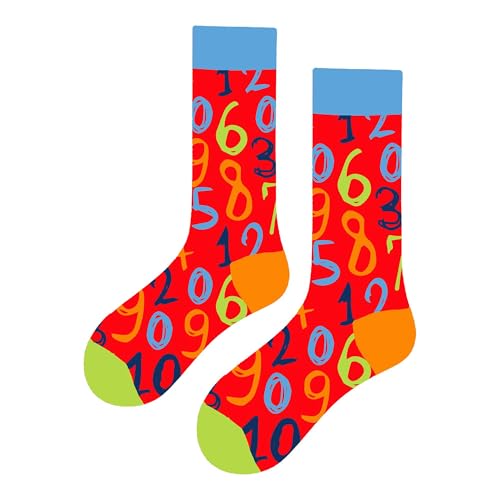 MAC BEEN Unisex Diseños Variados Lustige Socken mit Zahlenmuster, Einheitsgröße 37-44, Verschiedene Designs II MAC BEEN Unisex Diseños Variados Lustige Socken mit Zahlenmuster, Einheitsgröße 37-44, Verschiedene Designs II von MAC BEEN