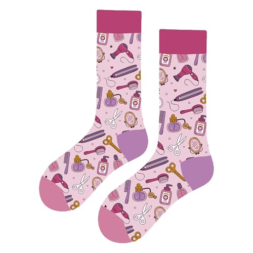 MAC BEEN Unisex Disfruta EL Viaje Lustige Socken mit Zubehör-Mustern, Einheitsgröße 37-44, Genießen Sie die Reise MAC BEEN Unisex Disfruta EL Viaje Lustige Socken mit Zubehör-Mustern, Einheitsgröße 37-44, Genießen Sie die Reise von MAC BEEN