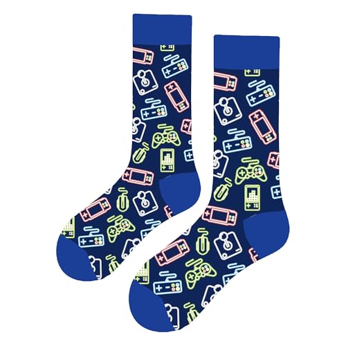 MAC BEEN Unisex Juegos Y Tecnología Lustige Socken mit Konsolendesign, Einheitsgröße 37-44, Spiele und Technologie MAC BEEN Unisex Juegos Y Tecnología Lustige Socken mit Konsolendesign, Einheitsgröße 37-44, Spiele und Technologie von MAC BEEN