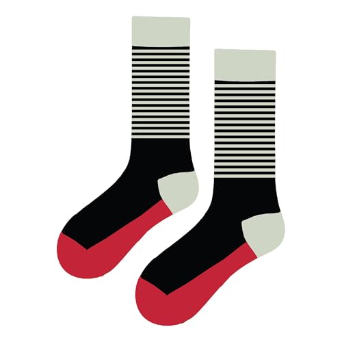 MAC BEEN Unisex Patrones Geométricos I Lustige Socken mit Streifenmuster, Einheitsgröße 37-44, Geometrische Muster I MAC BEEN Unisex Patrones Geométricos I Lustige Socken mit Streifenmuster, Einheitsgröße 37-44, Geometrische Muster I von MAC BEEN