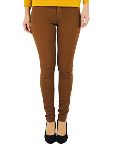 MAC Jeans Damen Dream Skinny Jeans, Bison Brown PPT, 42W / 30L von MAC Jeans