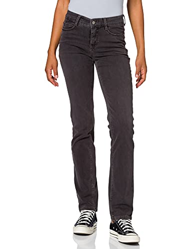 MAC Damen Straight Leg Jeanshose Dream, Grau (Dark Grey Used Wash D975), W34/L30 von MAC Jeans