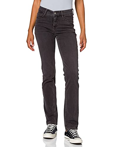 MAC Damen Straight Leg Jeanshose Dream, Grau (Dark Grey Used Wash D975), W28/L30 von MAC Jeans