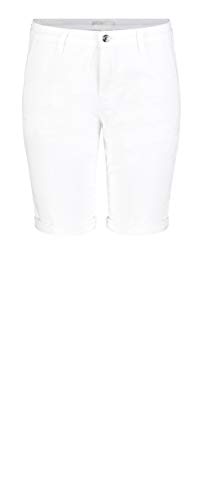 MAC Jeans MCA Damen Chino Shorts per Pack Weiß (White 010), W42(Herstellergröße: 42/09) von MAC Jeans