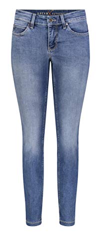 MAC Jeans Damen Dream Skinny Jeans, D432 (Authentic Summer Blue wash), 36/32, 5457.90-0356L_D432_(36/32), 36w / 32l von MAC Jeans