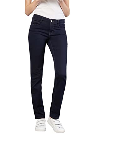 MAC Damen Straight Leg Jeanshose Dream, Blau (Dark D801), W44/L34 von MAC Jeans