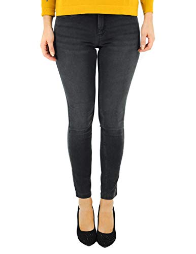 MAC Jeans Damen Dream Skinny Jeans, Grau (Dark Grey Used Wash D975), W38/L28 von MAC Jeans