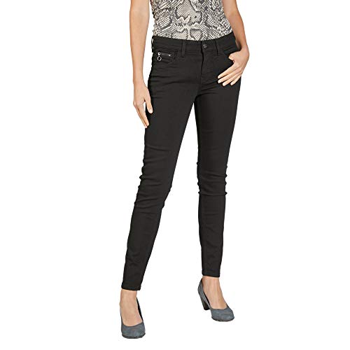 MAC Jeans Damen Slim Jeans, Schwarz (Black-Black D999), W38/L32 von MAC Jeans