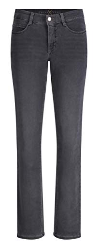 MAC Damen Straight Leg Jeanshose Dream, Grau (Dark Grey Used Wash D975), W36/L34 von MAC Jeans