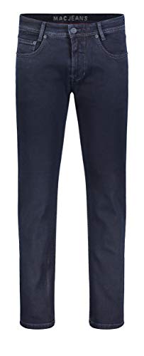 MAC JEANS Herren Arne Straight Jeans, Blau (Blue Black H799), 36W / 32L von MAC Jeans