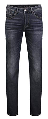 MCA Herren Arne Straight Jeans, per Pack Grau (Authentic Dark Grey Blue H862), W38/L34 (Herstellergröße: 38/34) von MAC Jeans