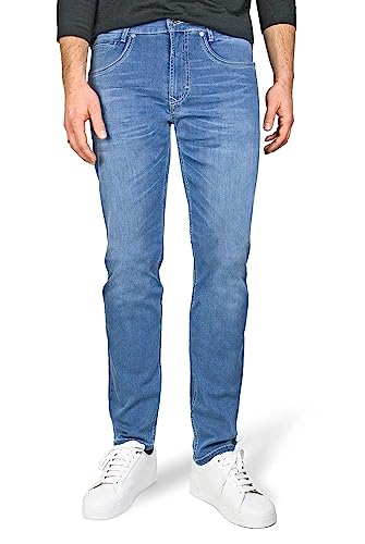 Mac Herren Jeans ARNE Pipe Slim Fit Blue (82), 32/32 von MAC Jeans