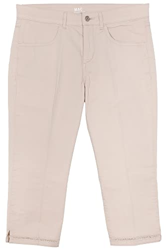 MAC Capri Summer Caprihose 3/4 Hose Damen Straight Leg, Farbe:beige, Damengrößen:38, Hosenlänge:L19 MAC Capri Summer Caprihose 3/4 Hose Damen Straight Leg, Farbe:beige, Damengrößen:38, Hosenlänge:L19 von MAC Jeans