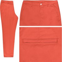 MAC Chino 7/8 Baumwollhose papaya orange 34 von MAC Jeans