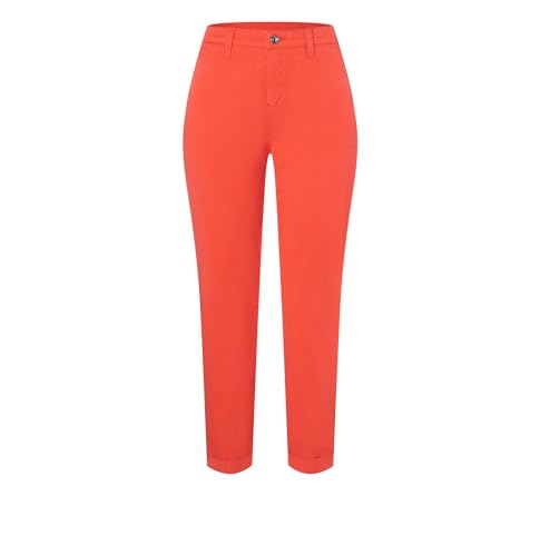 MAC Chino Turn Up Damen Hose Papaya orange PPT Art.Nr. 0434L307500 856R*, Größe:34, Farbe:856R Papaya orange PPT von MAC Jeans