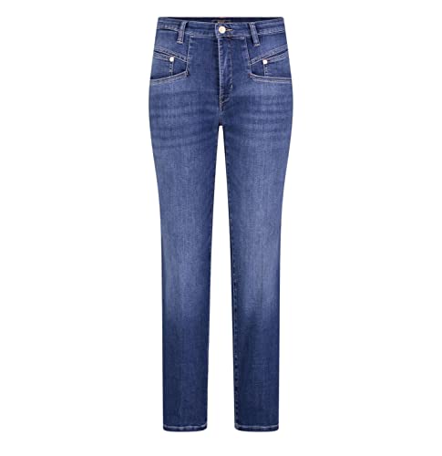 MAC Damen Jeans Hose Rich Straight 0389L317290 D825 *, Farbe:D825, Größe:W36/L32 von MAC Jeans