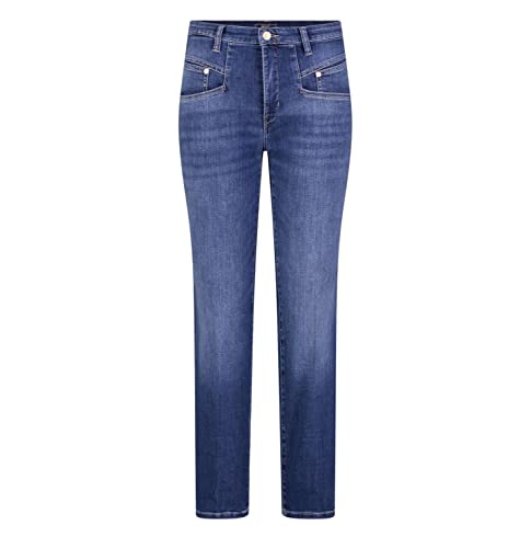 MAC Damen Jeans Hose Rich Straight 0389L317290 D825 *, Farbe:D825, Größe:W42/L30 von MAC Jeans