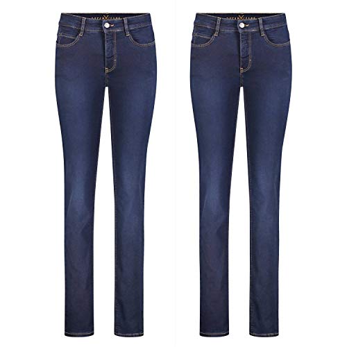 MAC Dream - 2er Pack Damen Jeans Hose Verschiedene Farbvarianten, Größe:W32/L30, Farbe:D826 von MAC Jeans