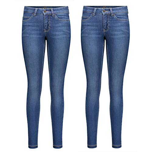 MAC Dream Skinny - 2er Pack Damen Jeans in Verschiedene Farbvarianten, Größe:W30/L28, Farbe:D569 von MAC Jeans