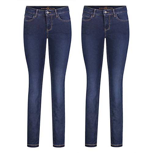 MAC Dream Skinny - 2er Pack Damen Jeans in Verschiedene Farbvarianten, Größe:W34/L28, Farbe:D826 von MAC Jeans