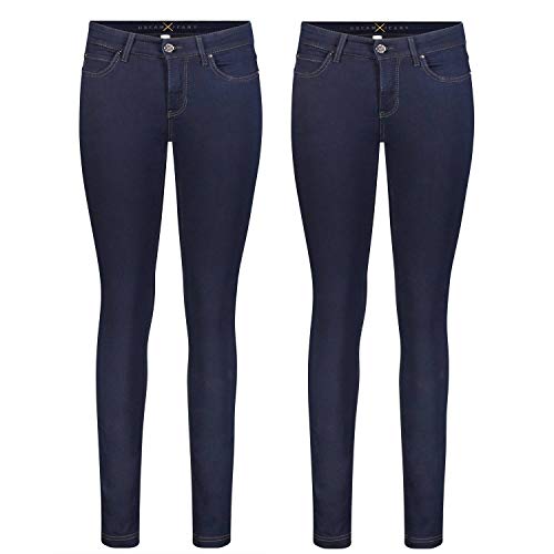 MAC Dream Skinny - 2er Pack Damen Jeans in Verschiedene Farbvarianten, Größe:W40/L34, Farbe:D801 von MAC Jeans