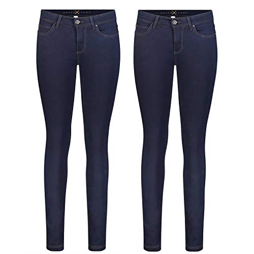 MAC Dream Skinny - 2er Pack Damen Jeans in Verschiedene Farbvarianten, Größe:W42/L28, Farbe:D801 von MAC Jeans