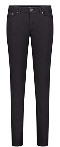 MAC JEANS Damen Slim (5940-90) Jeans, D999 (Black-Black), 38/32 von MAC Jeans