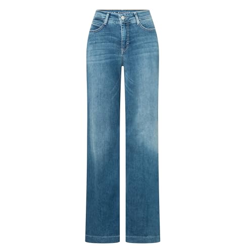 MAC Jeans MAC Dream Wide Dream wonderlight Damen Jeans 0351L544190 D490*, Größe:W34/L32, Farbe:D490 Summer mid Blue wash von MAC Jeans