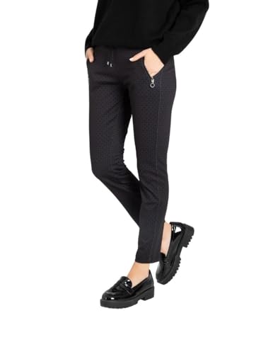 MAC Easy Smart Damen Hose Dark Ornament Print Art.Nr. 0107L271000 963B*, Größe:W34/L27, Farbe:963B Dark Ornament Print von MAC Jeans