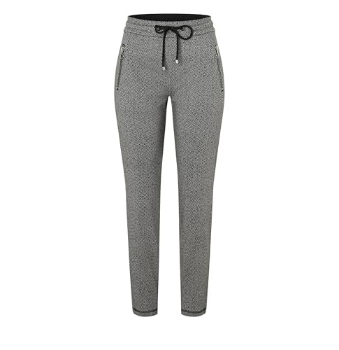 MAC Easy Steel Grey Printed 2710-00-0107L 057B W32 L29 von MAC Jeans