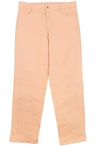 MAC Gracia Stretchjeans Feminine Fit Jeans Hose Damen Denim Straight Leg, Farbe:lachs, Damengrößen:42, Hosenlänge:L30 von MAC Jeans