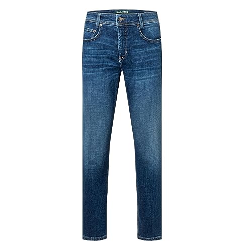 MAC Herren Jeans Arne Alpha Denim Dark Blue Authentic 3D Art.Nr. 0970L050100 H690*, Größe:W38/L34, Farben:H690 Dark Authentic von MAC Jeans