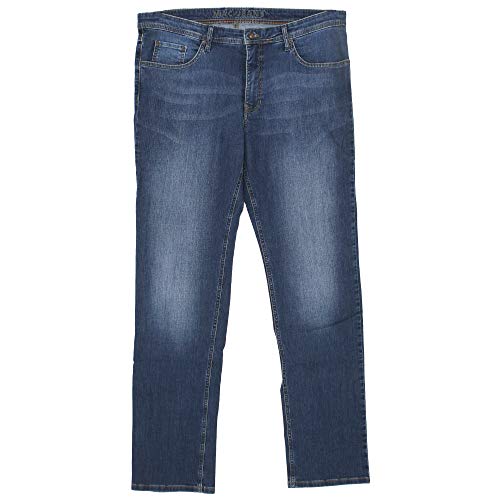 MAC Herren Straight Leg Jeanshose Arne, Blau (Authentic Stone Deep Blue H577), 40W / 30L von MAC Jeans