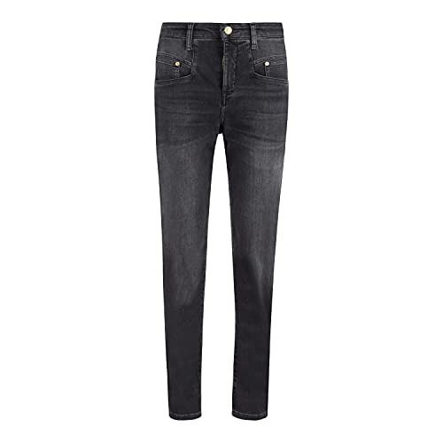 MAC Highwaist-Jeans 'Rich Carrot' grau (D955 Fancy anthrazit) 36 | 28 CN von MAC Jeans