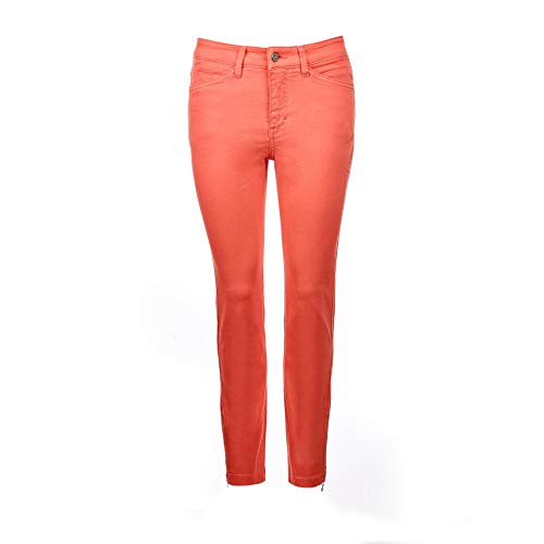 MAC JEANS Damen DREAM CHIC Jeans, Orange (Papaya Orange Ppt 856r), 40W x 27L (Größe: 40/27) von MAC Jeans