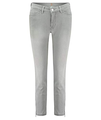 MAC JEANS Damen DREAM CHIC Jeans, Silver Grey Used, 38W x 29L von MAC Jeans