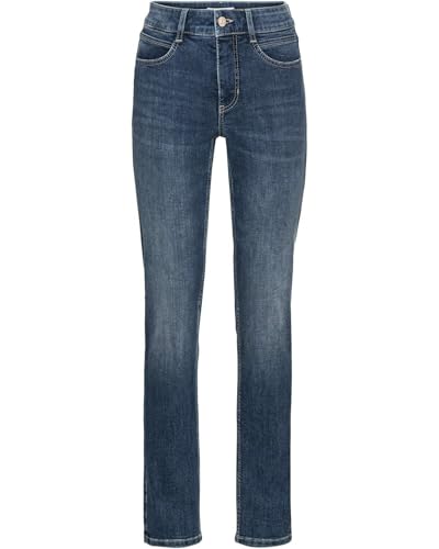 Mac Damen Jeans Angela Straight Fit Stoned Blue (81) 38/32 von MAC Jeans