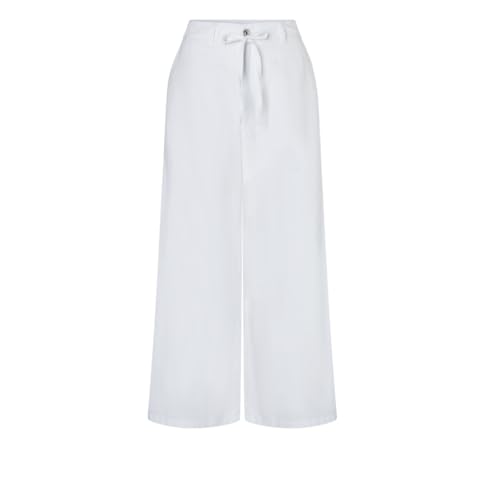 MAC Jeans - Culotte Stoffhose in Weiß, Größe 36/OL von MAC Jeans