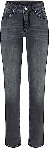 MAC Jeans Damen 5-Pocket Jeans, Angela (5240-97-0380L), Größe:W38, Länge:L32, Farbe:Commercial Grey (D933) von MAC Jeans