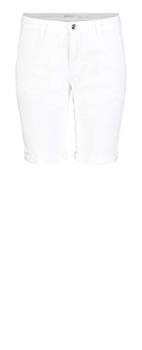 MAC Jeans MCA Damen Chino Shorts per Pack Weiß (White 010), W44(Herstellergröße: 44/09) von MAC Jeans