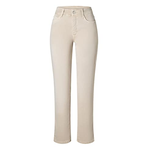 MCA Damen Dream Straight Jeans, per Pack Beige (Smooth Beige 214W), W44/L32 (Herstellergröße: 44/32) von MAC Jeans