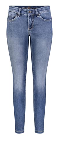 MAC Jeans Damen Dream Skinny, per Pack blau-hell (Authentic Summer Blue wash D432), W44/L28 (Herstellergröße: 44/28) von MAC Jeans